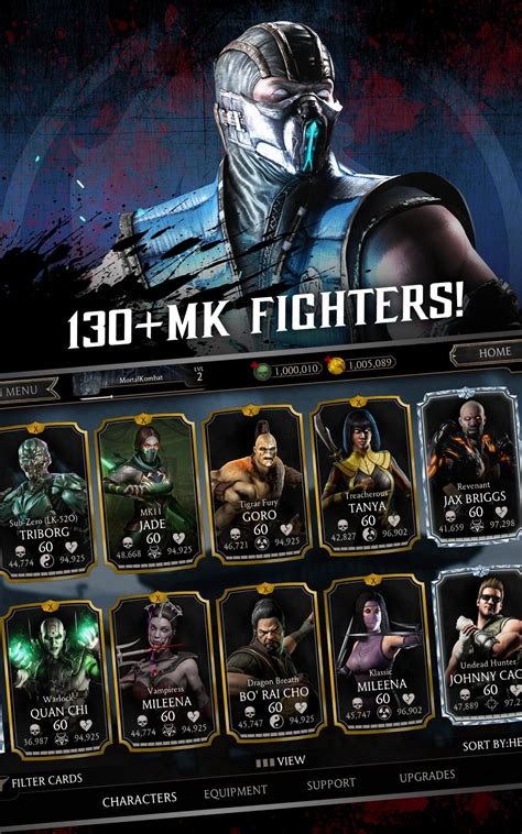MORTAL KOMBAT X MOD Apk + OBB Data [God Mode] v1.21.0 .
